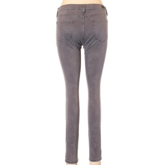BlankNYC | gray floral low rise skinny jeans size 28 - Picture 8 of 8